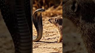 Cobra snake VS Mongoose  #kingcobra #wildliferescue  #kingsnake #snake #animals