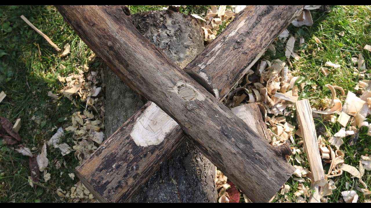 Les assemblages de bois #2 (le mi-bois chevillé)