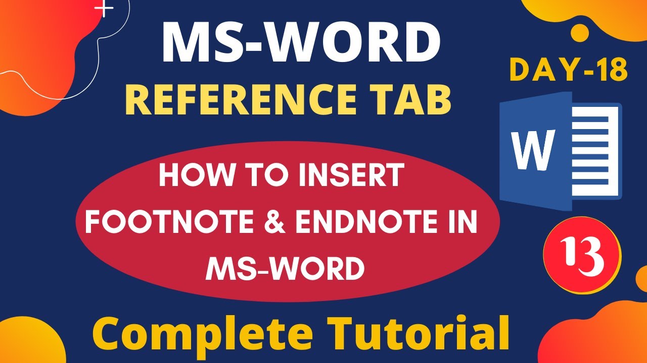 how to add footnote in word without reference tab how to add footnote in word without reference tab