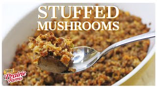 Sausage & Cream Cheese Stuffed Mushrooms