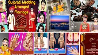 Indian Gujarati Wedding Girls | makeup dressup indian game |Arranged Marriage Game | indian wedding screenshot 4
