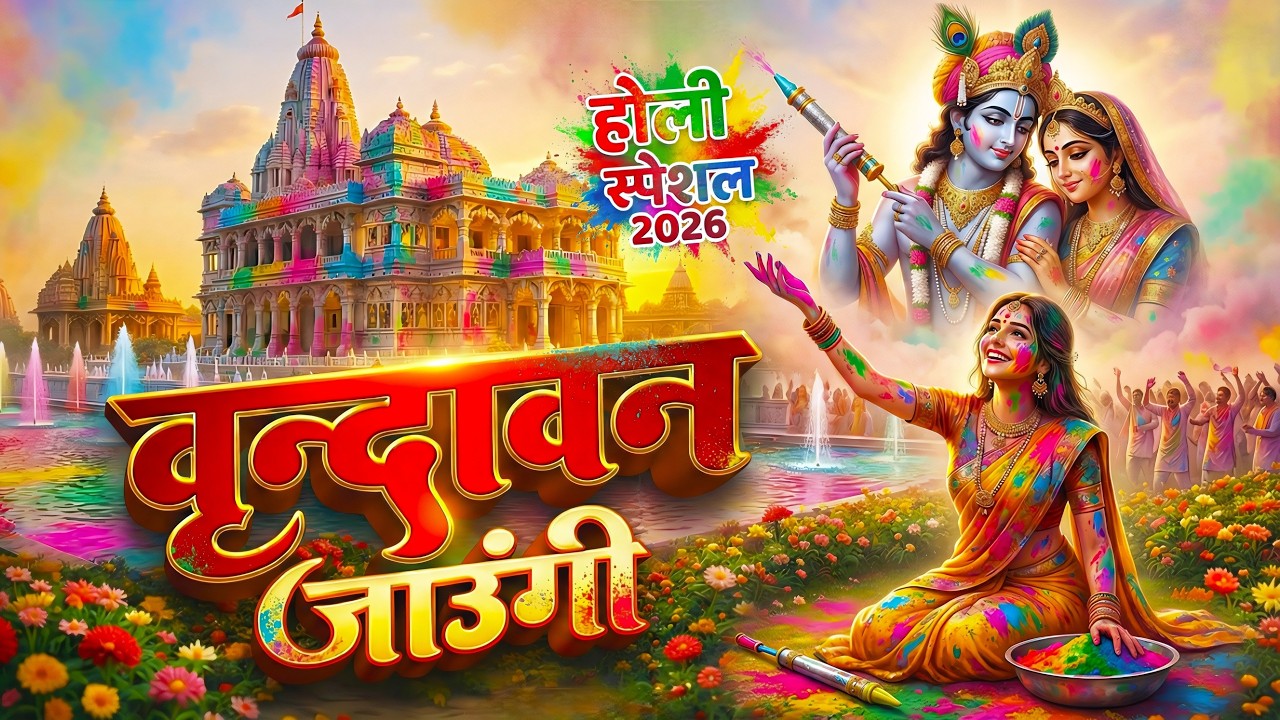 होली स्पेशल 2026 | Vrindavan Jaungi | वृन्दावन जाउंगी | मेरे उठे विरह मे पीर | Holi Song | #holi2026