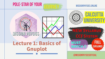 SEC-1 || LECTURE-1 || BASICS OF GNUPLOT