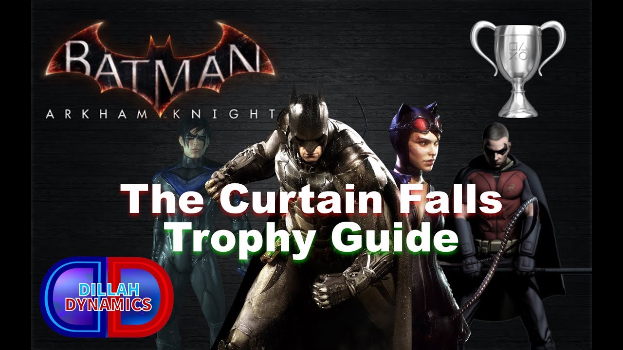 Batman Arkham Knight - The Chill In The Air TROPHY GUIDE 