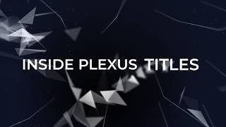 Inside Plexus Title Bundle - Free Sci-Fi Promo Reel Text (Ae, Pr)