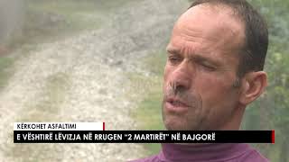 E VËSHTIRË LËVIZJA NË RRUGEN “2 MARTIRËT” NË BAJGORË