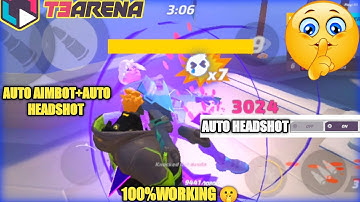 How To Get Better Aimbot + Auto headshot!! Tips And Tricks in T3 Arena