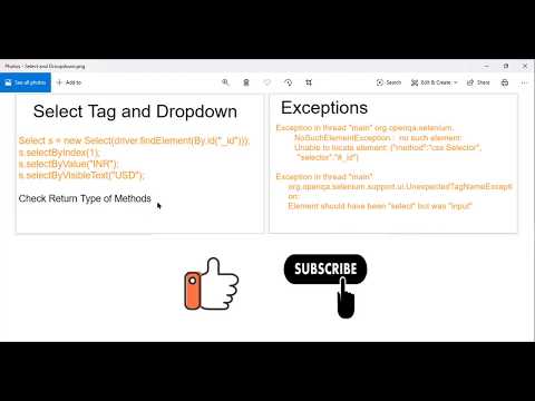 Selenium Exception -