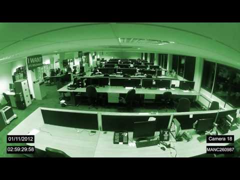 NEWS Manchester Poltergeist Caught On CCTV 1 11 2012 