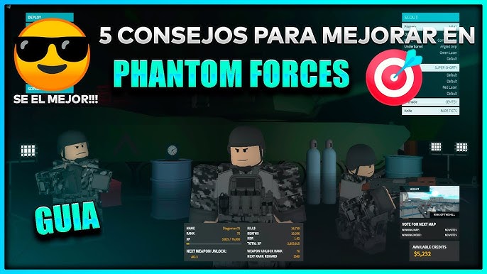 Raw Footage) Roblox: Phantom Forces private server exp farm