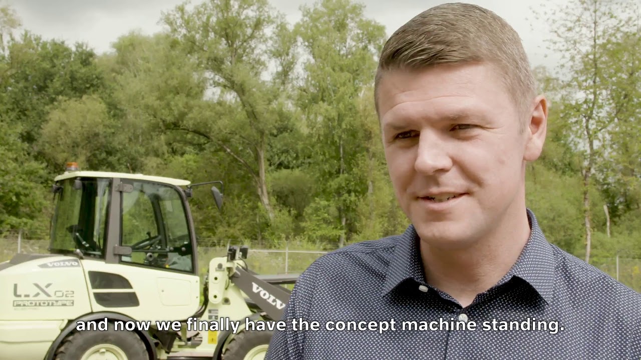 LX2, Volvo CE’s electric wheel loader concept