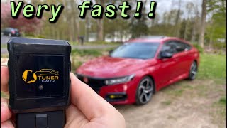 Tuned my 10th Gen Honda Accord + POV drive (Ktuner: New update) VERY FAST!!