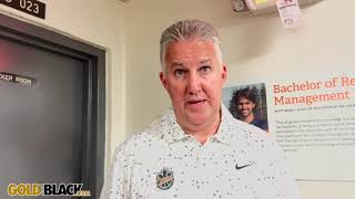 GoldandBlack com video Purdue coach Matt Painter on Game 1 in Vancouver