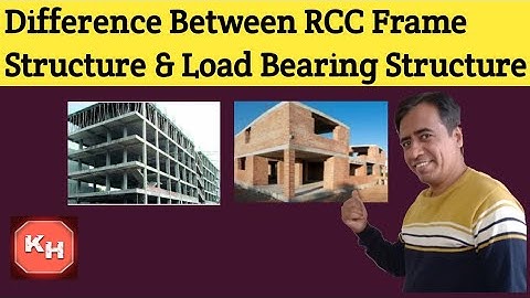 Difference Between RCC Frame Structure & Load Bearing Structure