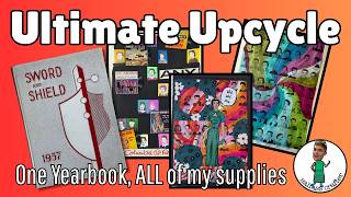 ENDLESS INSPIRATION! How A Vintage Yearbook Became My BEST Project, Yet!