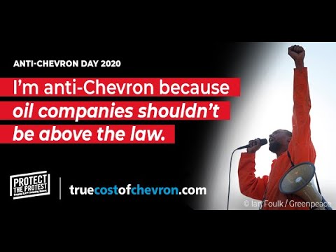 2020 ANTI CHEVRON DAY VIRTUAL EVENT