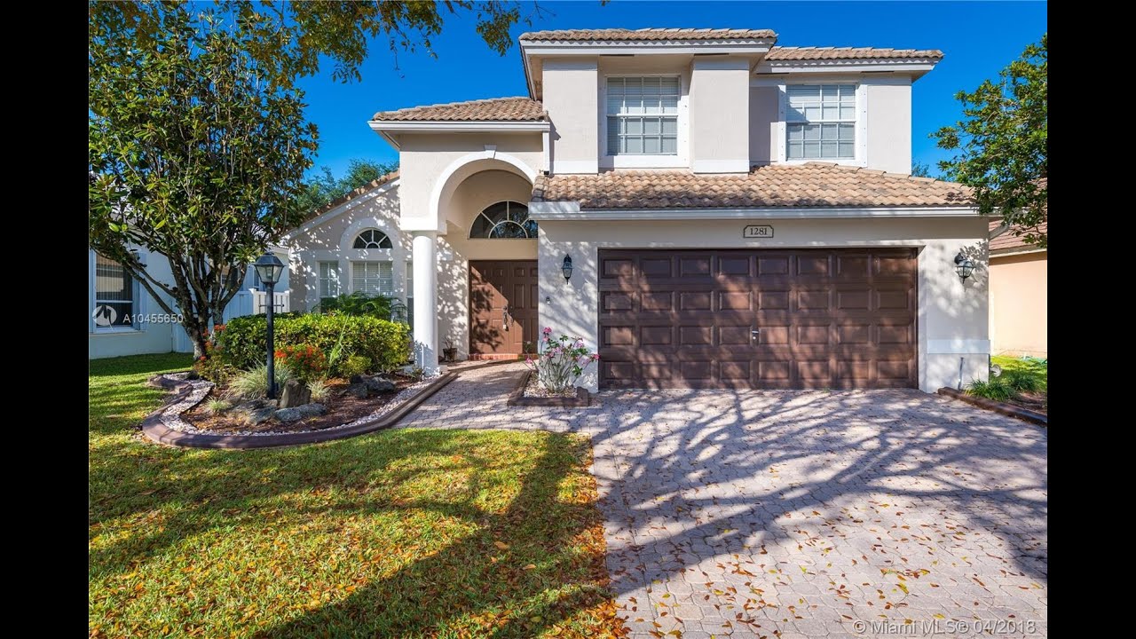 Pembroke Pines Home for Sale 1281 NW 143rd Ave Pembroke Pines 33028