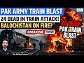Pakistan Shocked: Explosive Car Rams Military Train In Balochistan, 24 Dead