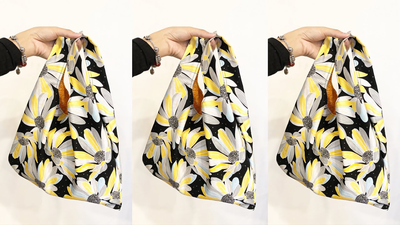 (Environment protection project) DIY Fabric Shopping Bag Reusable