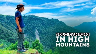 The Ultimate High Mountain Solo Camping Experience