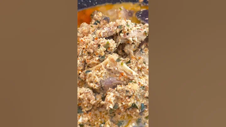 Egusi pepper soup #food #foodie #recipe