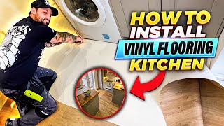 How To Install Vinyl Flooring In A Kitchen | Step By Step Guide
