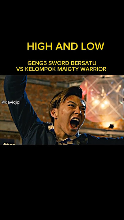 pertama kali 5 sword bersatu#highandlow #murayama #todoroki