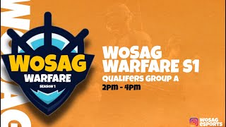 WOSAG ESPORTS | WARFARE S1 DAY-9 | HOSTED BY KapilYT