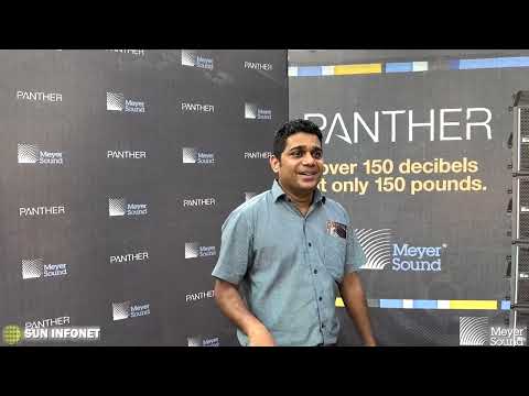 Meyer Sound PANTHER in India - video from Sun Infonet