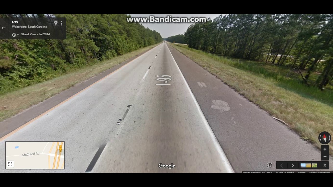 Interstate 95 South Carolina (Exits 53 to 68) northbound YouTube