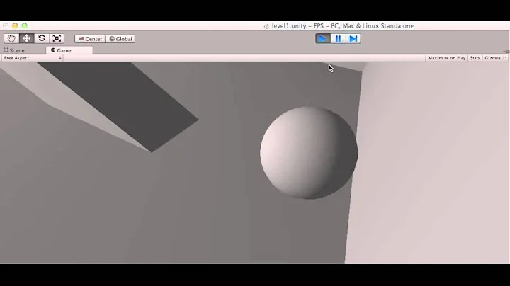 My First Unity Project