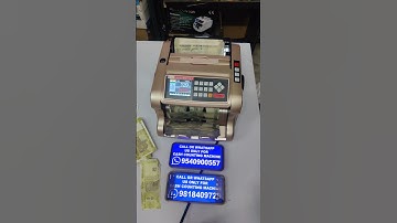Mix Note Counting Machine Auto and Manual Mode #countingdevice #mixnotecountingmachine #ytshorts
