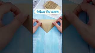 Video thumbnail of "card board letter box making"