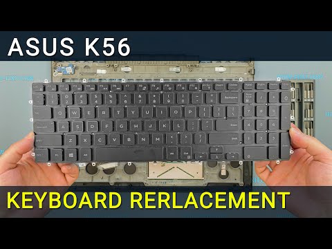 Keyboard replacement Asus K56, K56C, K56CA, K56CB, K56CM Asus A6Je 2