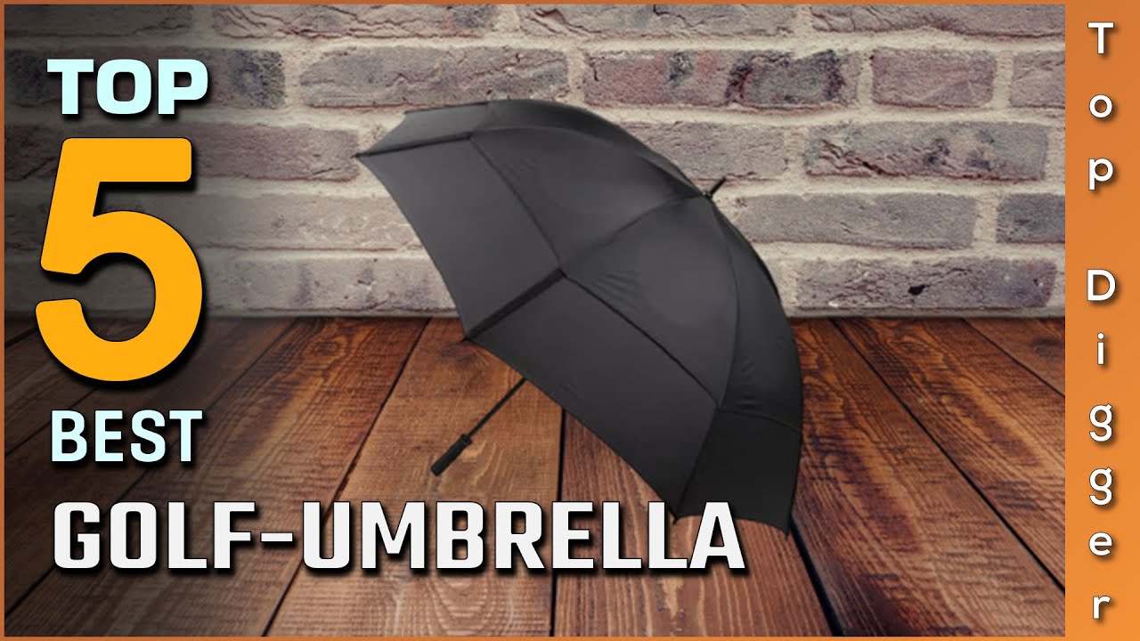 Top 5 Best Golf Umbrellas Review In 2023 Make Your Selection YouTube