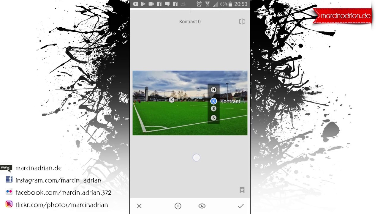 Snapseed Photo Editing / Speed Edit by Marcin Adrian 04 Snapseed