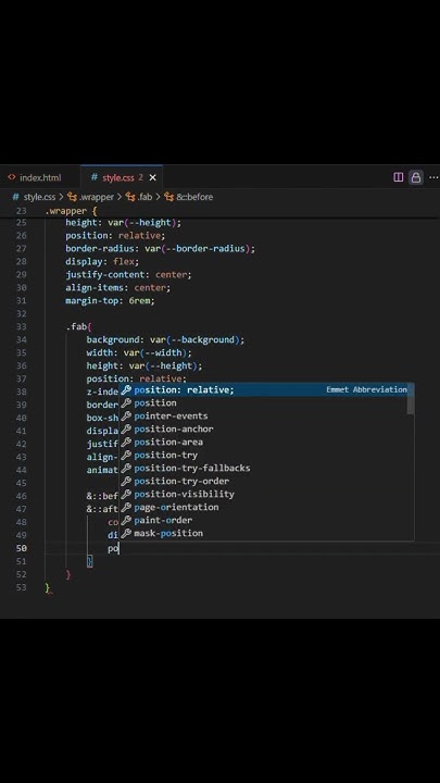 Floating Action Button with Popup Menu using HTML and CSS only #html # ...