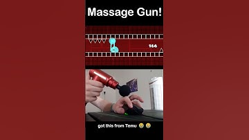 MassageGun vs Spam Challenge! 😳 #GeometryDash