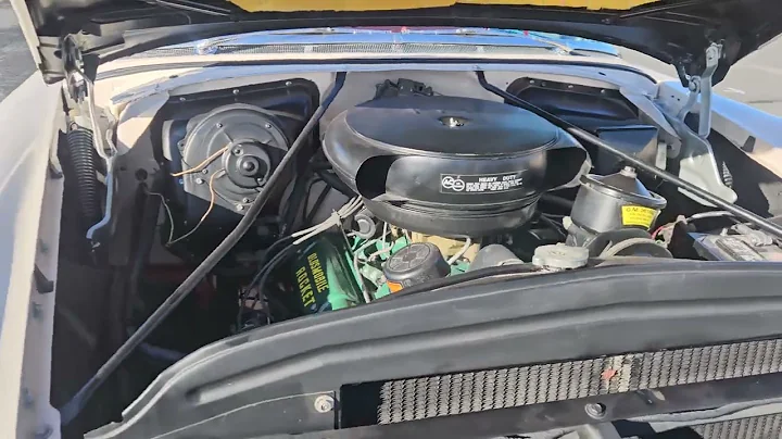 1955 Oldsmobile Super 88 - Under the Hood