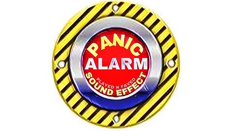 Panic Alarm Sound Effect / Sound Of Panic Red Alert Alarm / Extreme Warning Alarm Sounds