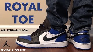 jordan one low royal toe