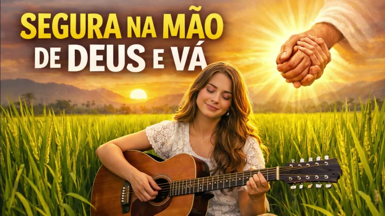 Hino Segura na Mão de Deus e Vá - Cover - Versão com 12 cordas