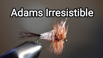 How to Tie the Adams Irresistible | Fly tying tutorial