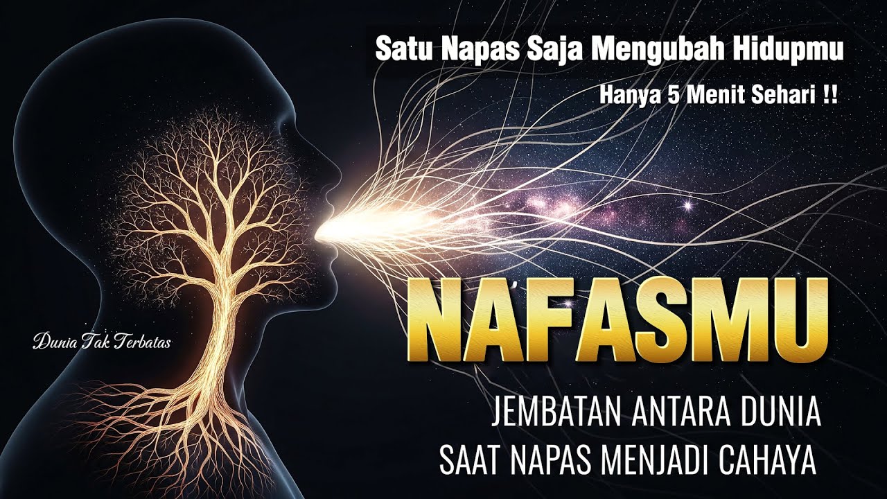 BUKA KEKUATAN SUPER TERSEMBUNYI ANDA✨ TEKNIK NAPAS UNTUK KETENANGAN & KELIMPAHAN | HANYA 5 MENIT 🌌