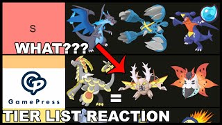 Noland = Zacian??? Reacting To The GamePress Pokemon Masters Tier List!  | Pokemon Masters EX