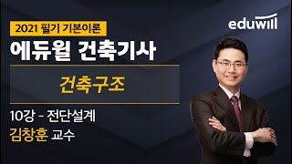 10강 전단설계｜2021 건축기사 필기 기본이론_건축구조｜김창훈 교수｜에듀윌 자격증