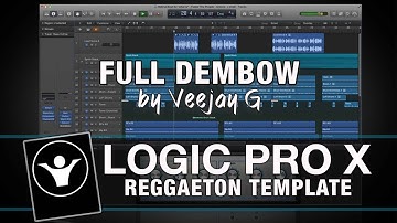 Logic Pro X Template - Reggaeton - Full Dembow by Veejay G