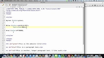CSS - 09. Styling fonts: font-size and font-weight