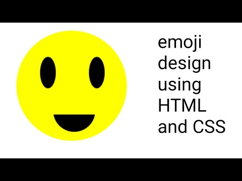 Happy Emoji Creation using HTML and CSS#css #html