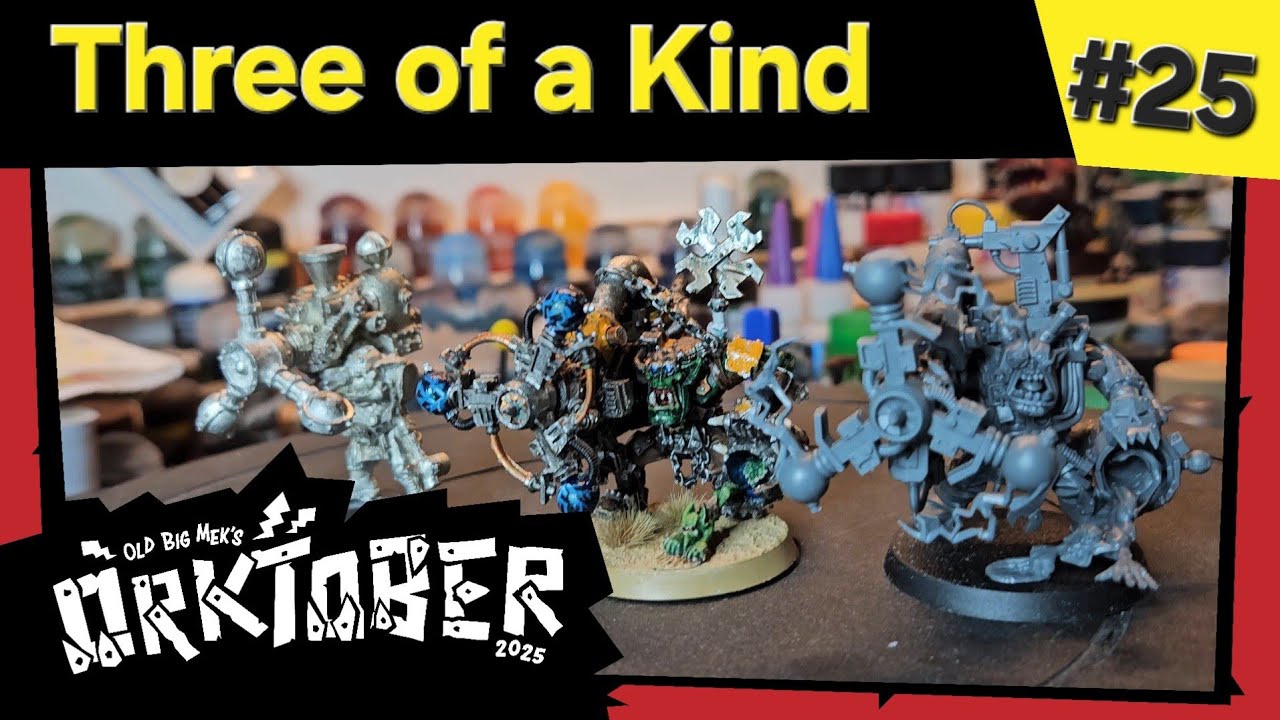 Orktober 2025 #25 - 3 of a Kind! Every Big Mek with Shokk Attack